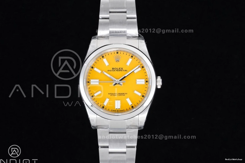 Contemporary Steel Oyster Best Dial 904L DD3230 Yellow VSF Perpetual Edition 41mm 953 124300 V 1:1 1107
